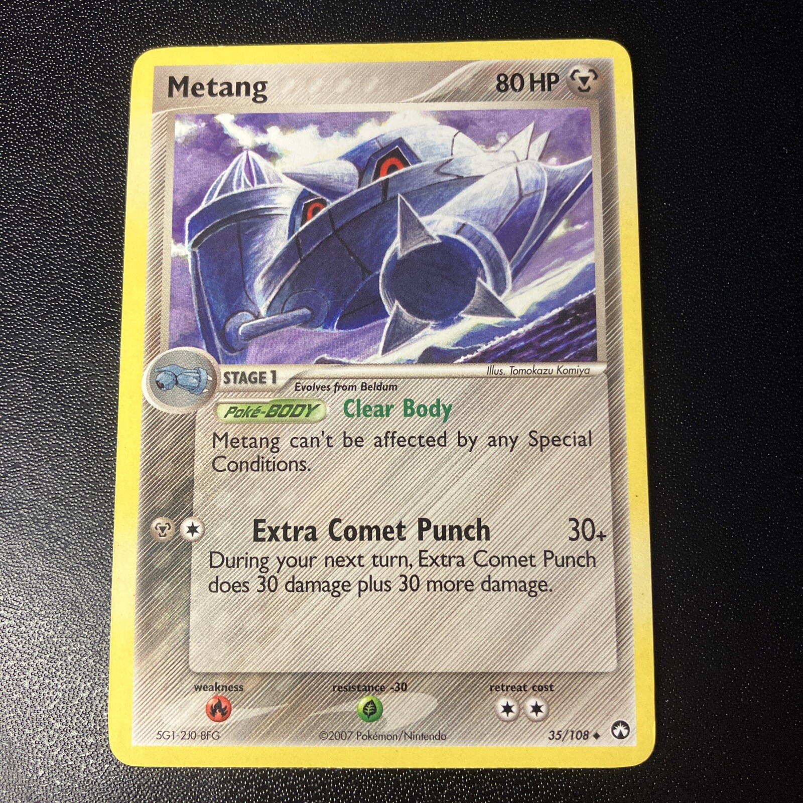 Pokemon TCG Metang EX Power Keepers Card Number 35/108