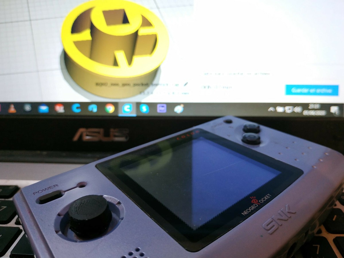 Thumbstick joystick cap Neo Geo Pocket Color repuesto Neogeo NGPC