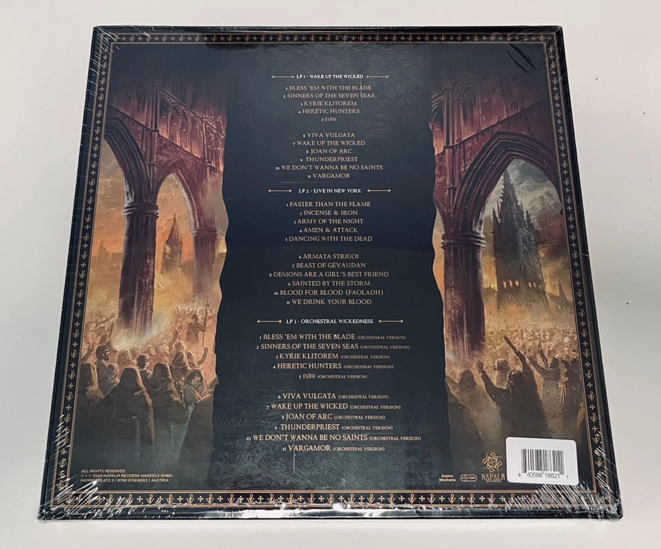 POWERWOLF - WAKE UP THE WICKED - LIMITED VINYL BOX - with 3 LPs and more - Bild 2 von 4