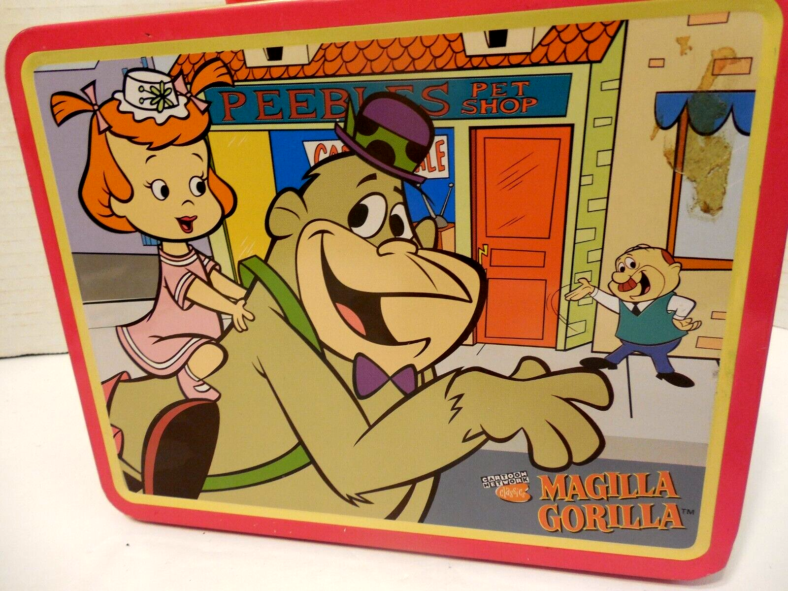 Cartoon Network Classics Magilla Gorilla Tin Lunchbox Tin Box Company 1999  | eBay