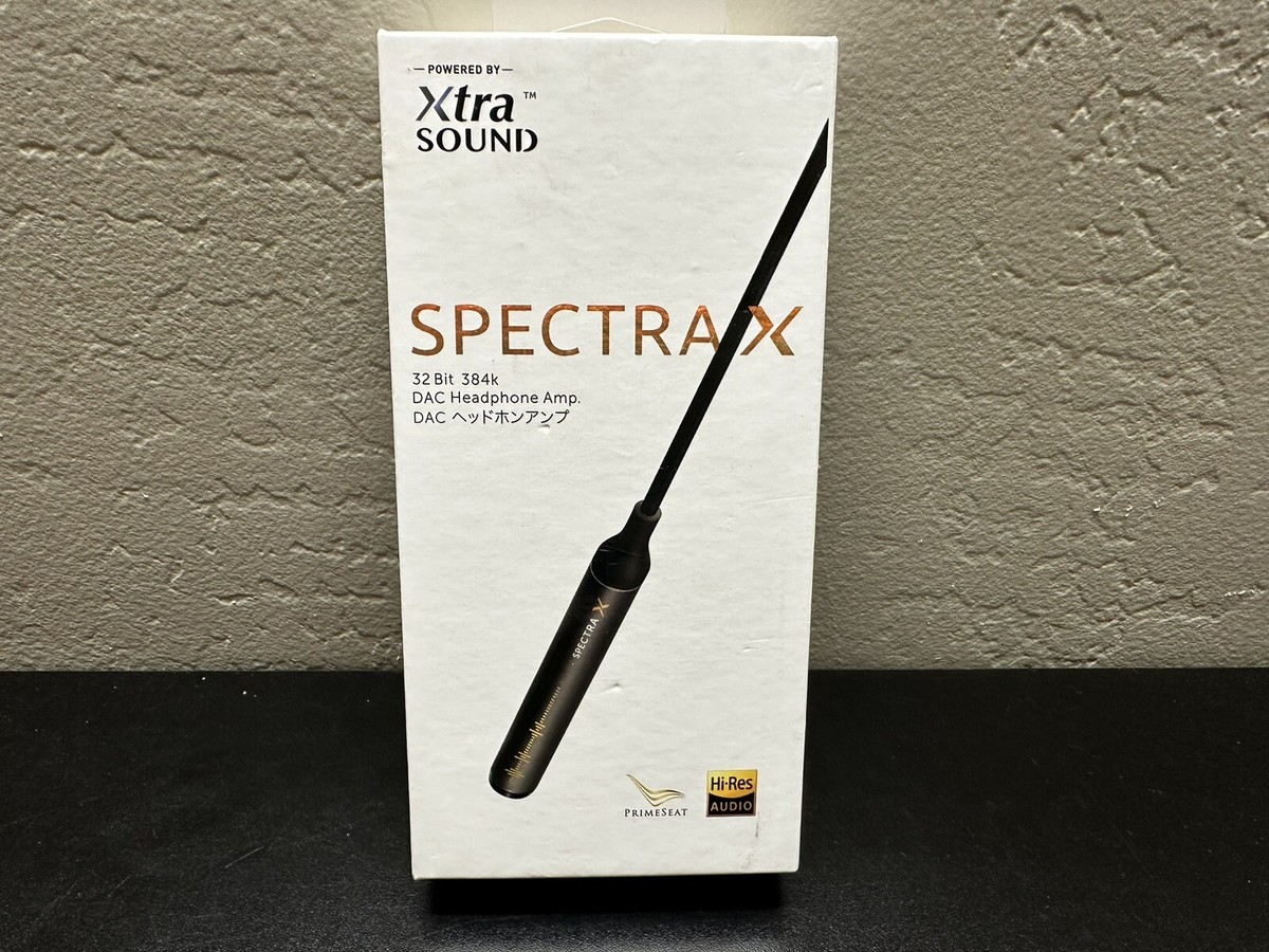 NEXTDRIVE Spectra X Portable USB DAC - The World's Smallest 32-bit