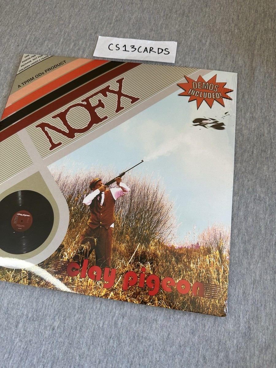 NOFX - Clay Pigeon LP Red Smoke Vinyl Brand New Sealed Punk