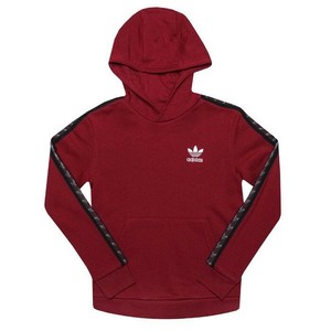 Adidas Original Burgundy Logo Sleeve Hoodie Kids Sz M ( Unisex) | eBay