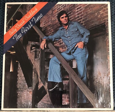 Billy Crash Craddock - The First Time LP - 1977 ABC Dot country - Near Mint