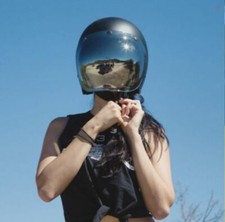 Visiera Bubble Cromata Bolla x Casco Jet Bandit Biltwell DMD Bell Vintage Custom