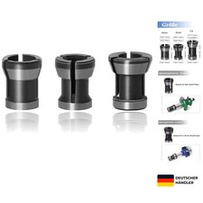 Spannzangen Set 8/6,35/6mm Holzfräsmaschine für präzises Trimmen & Gravieren