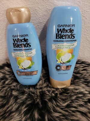 Whole Blends Hydrating Shampoo & Conditione Coconut Water & Vanilla Milk Extract