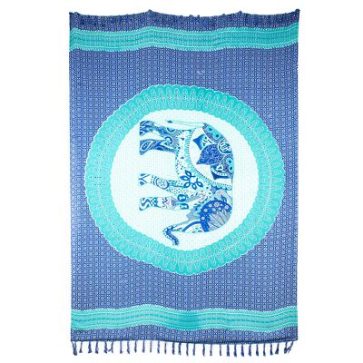 Sarong Wickelrock Beachwear Schwimmen Abdeckung Kleid Print Schal Viskose