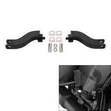 Passenger Foot Peg Mount Kit Fit For Harley Touring Street Glide Road King 93-23