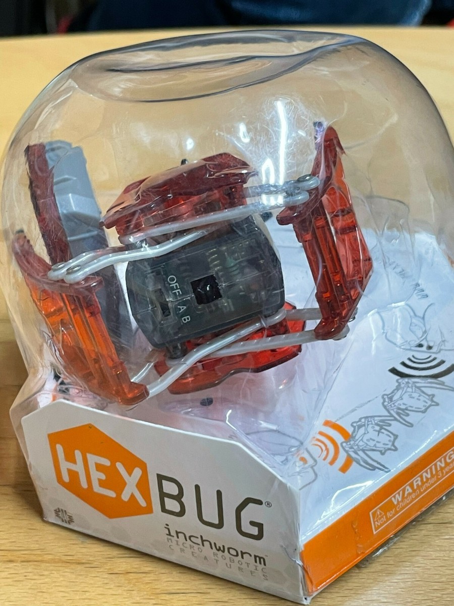 Hexbug Inchworm Micro Robotic Toy Remote Control Pet Red New