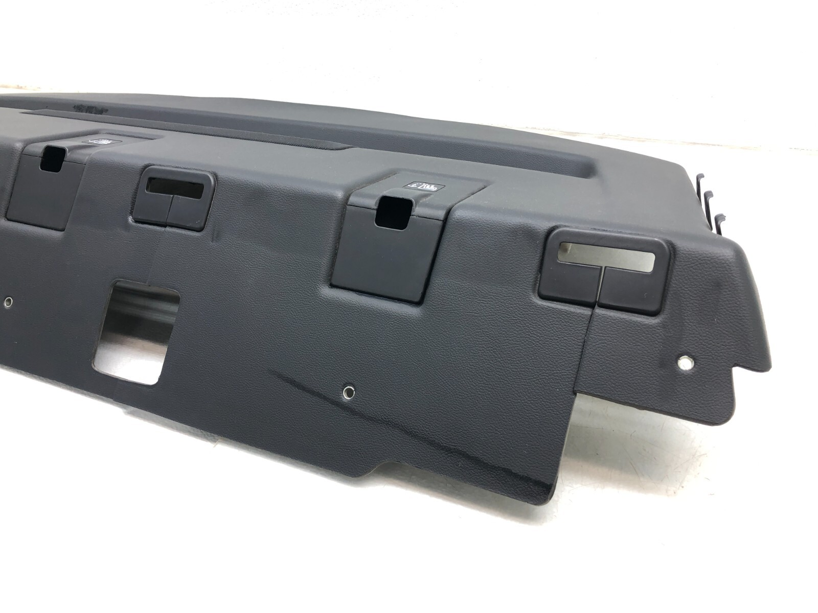 2014-2017 MASERATI GHIBLI S REAR PARCEL SHELF TRIM UNDER WINDOW PANEL OEM.