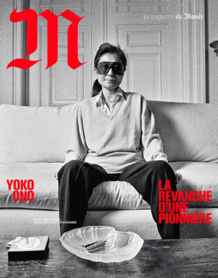 YOKO ONO ~ M Le Monde Magazin Juli 2024 BRANDNEU  TBC