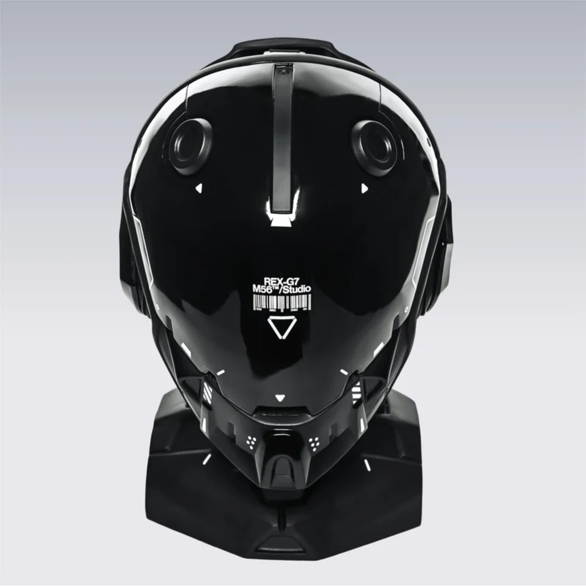 Machine56 Wearable Black Helmet Art Mask M56/REX-G7.V1 | eBay