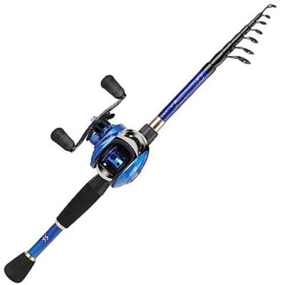 Sougayilang Baitcaster Combo Fishing Rod and Reel Full Set Right
