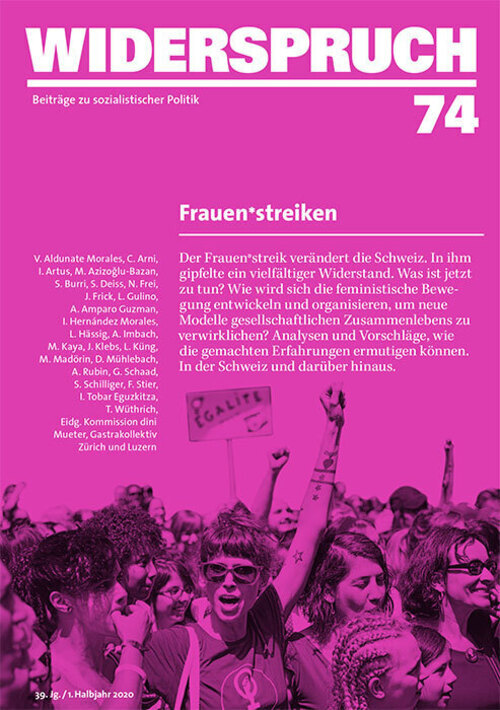 Thumbnail - Widerspruch 74 | Frauen Streiken | Marlene Rainer | Taschenbuch | 172