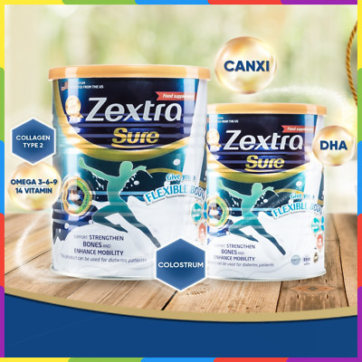 4 X Zextra Sure Milk 400g For Knee Back Pain Bone Strengthen - SP