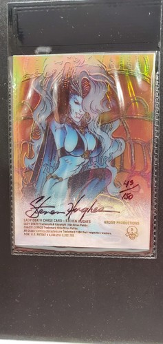 Lady Deah Chase Cards 1 through 5 Chaos! Comics 1994 Signed w/COA Dynamic Forces - Picture 13 of 21
