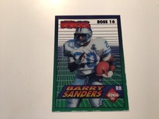 1994 BARRY SANDERS COLLECTOR'S EDGE THE BOSS SQUAD # BOSS 16