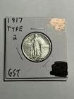 1917 P Standing Liberty Quarter Type 2 UNC Detail Better Variety
