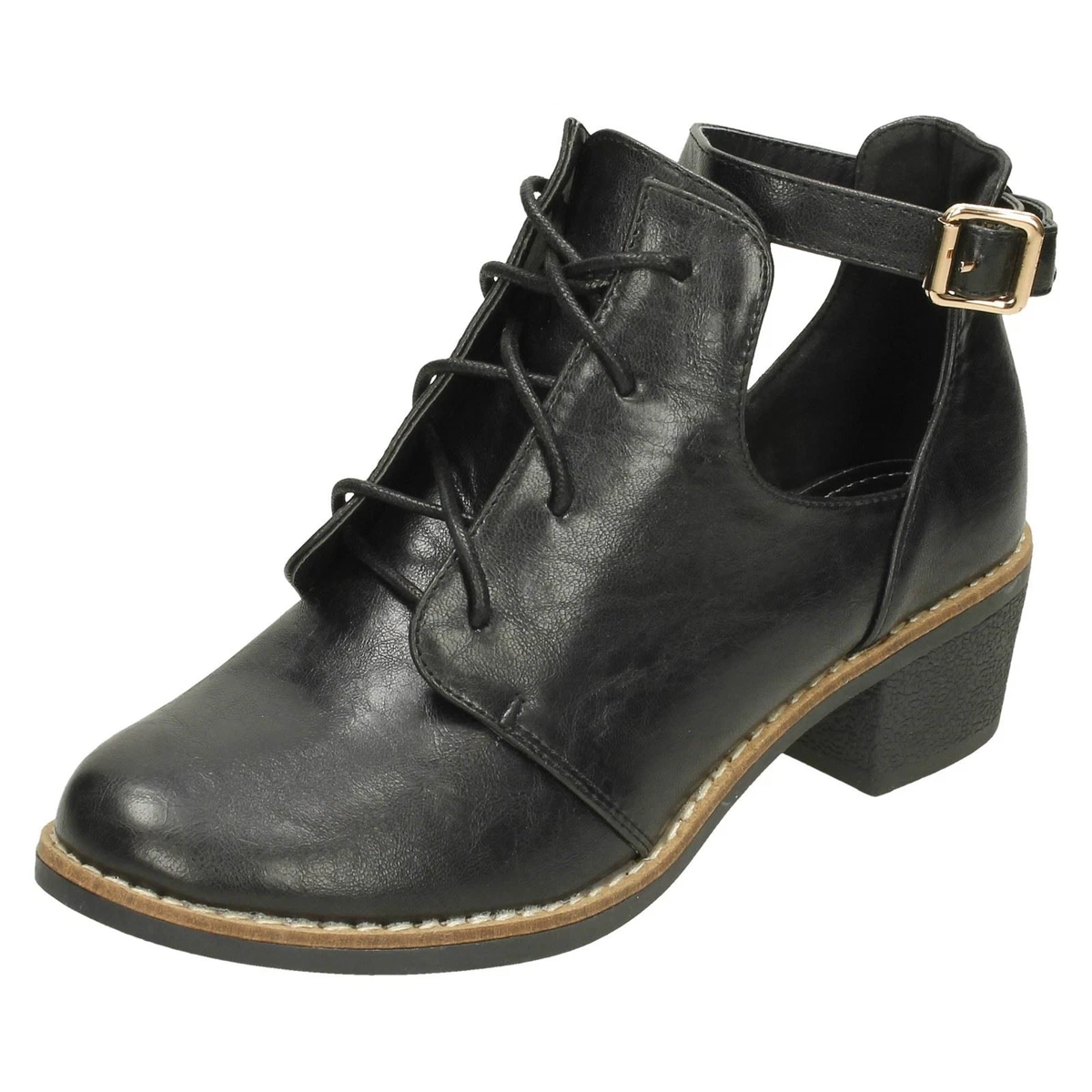 Botas con tiras al tobillo Anne Michelle para mujer