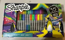 Sharpie 35Pack  - Metallic Colors - Permanent Markers - NEON LIMITED EDITION