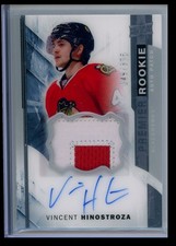 2015-16 Upper Deck Premier Rookie Vincent Hinostroza Rookie Auto 049/375 #89