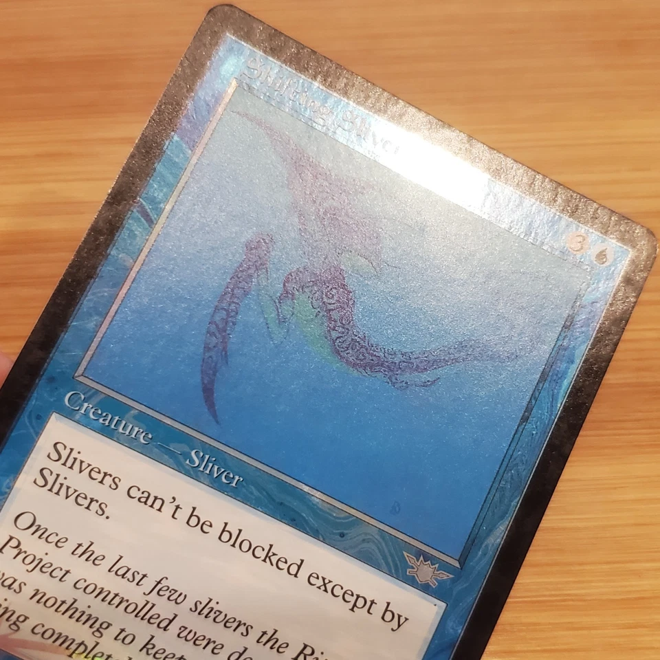 1x Shifting Sliver, Legions, Foil, Magic MTG LP A bit cloudy - Image 4 of 4