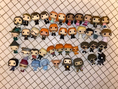 Lot Of 42 Harry Potter Mini Funko Pop Figures Voldemort Crookshanks Prom Set Etc