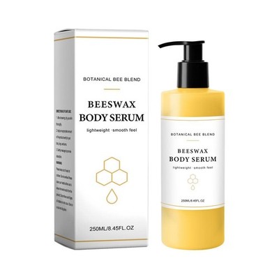 Beeswax Body Serum, Waterless Body Oil Moisturizer with Avocado Oil, Castor Oil