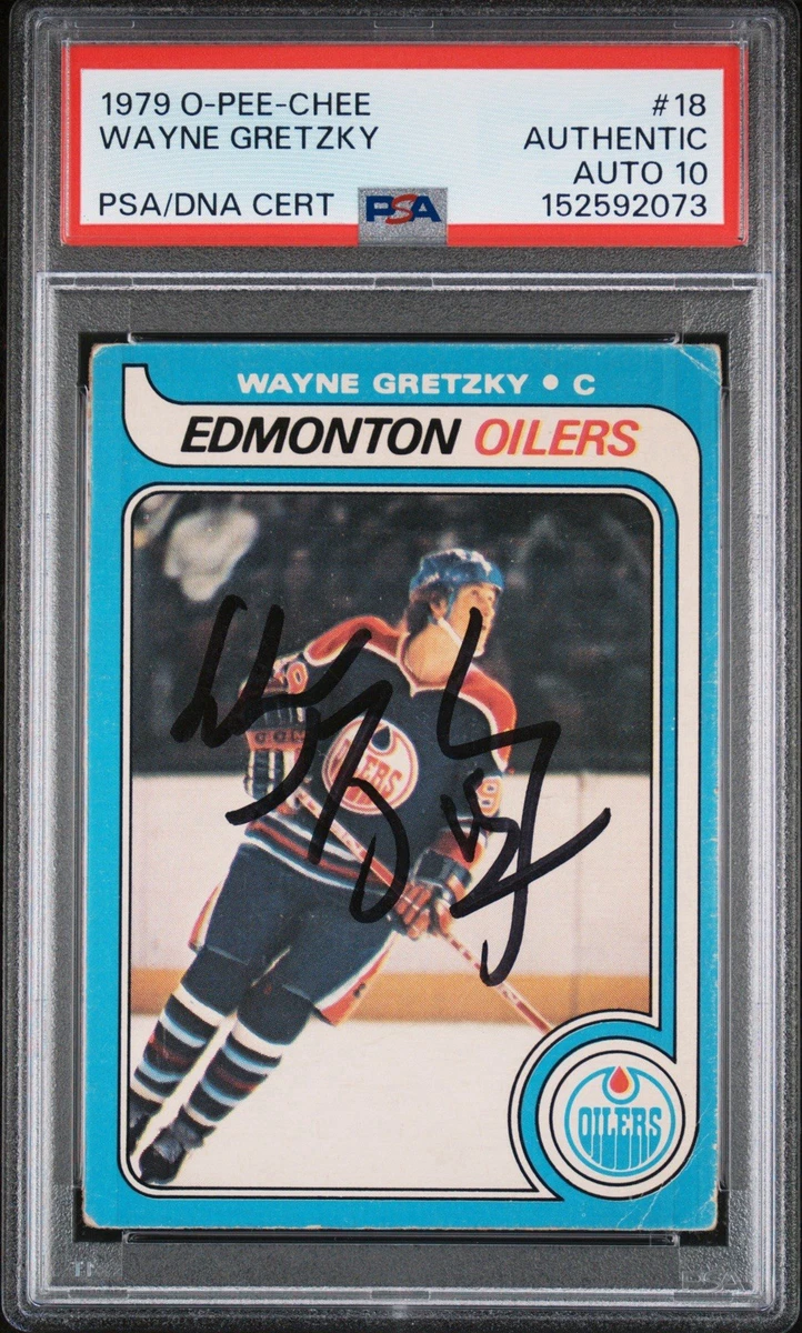 Rookie Wayne Gretzky Professional Sports PSA Hockey Trading Cards