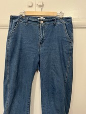 Women s Cotton Blend Pants Stretchy Size 14