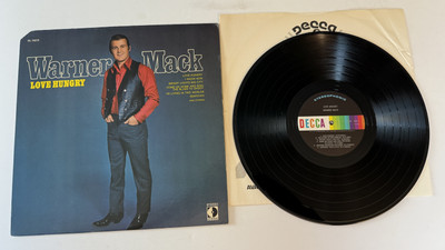 Warner Mack Love Hungry Used Vinyl LP VG+VG
