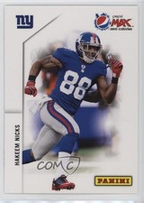2011 Panini Pepsi Max New York Giants Hakeem Nicks #1 0a4f