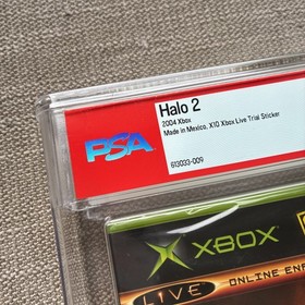 Halo 2 Xbox Factory Sealed STUNNING! - Graded PSA 9.8 A+
