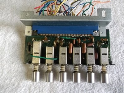 KENWOOD KR-5200 Receiver FUNCTION BUTTON SWITCHES ASSEMBLY - Vintage Audio Part