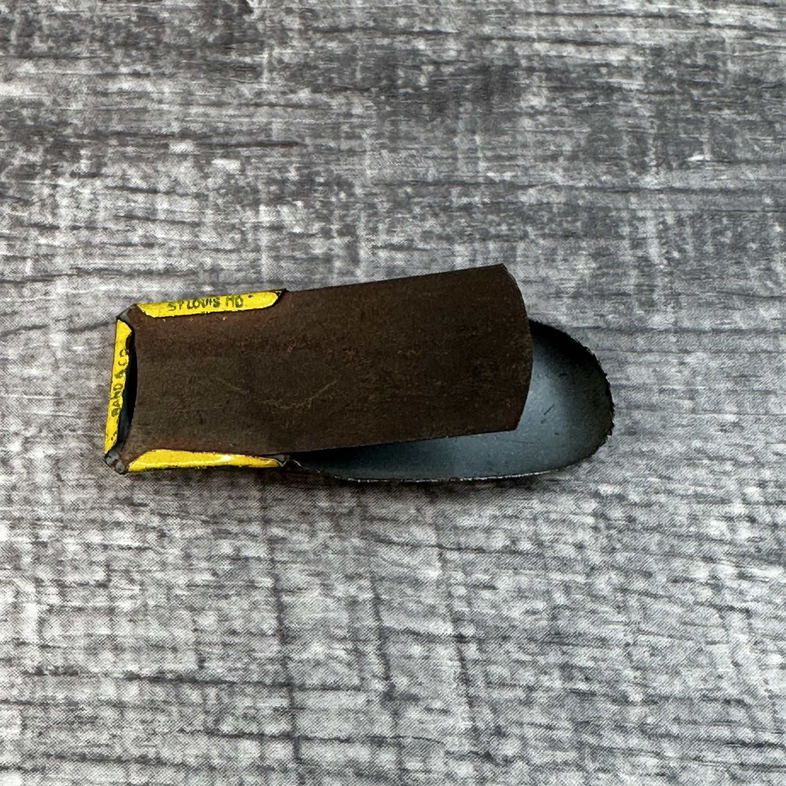 Poll Parrot Shoes Advertising Tin Lithographed Toy Clicker VTG 1930's Noisemaker