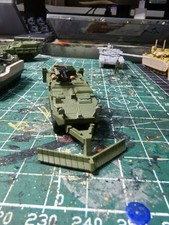 Handmade 3Dprinted 1/144 American M1132 Armored Vehicle Model Finished Product