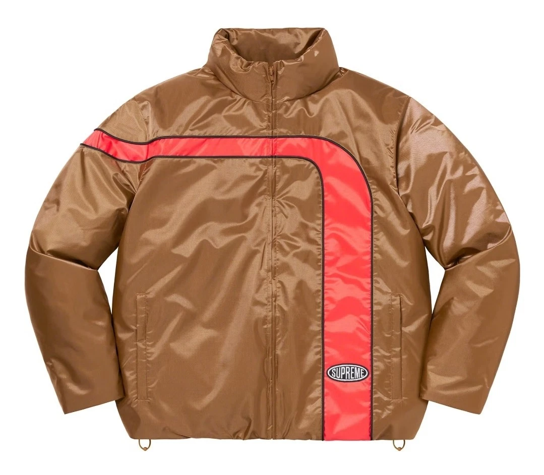 Supreme Puffer Jacket Yellow Coats, Jackets & Vests for Men for