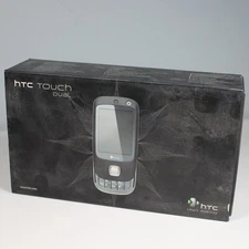 Rare Vintage HTC Touch Dual International Smartphone Black 2007 In Box Collect