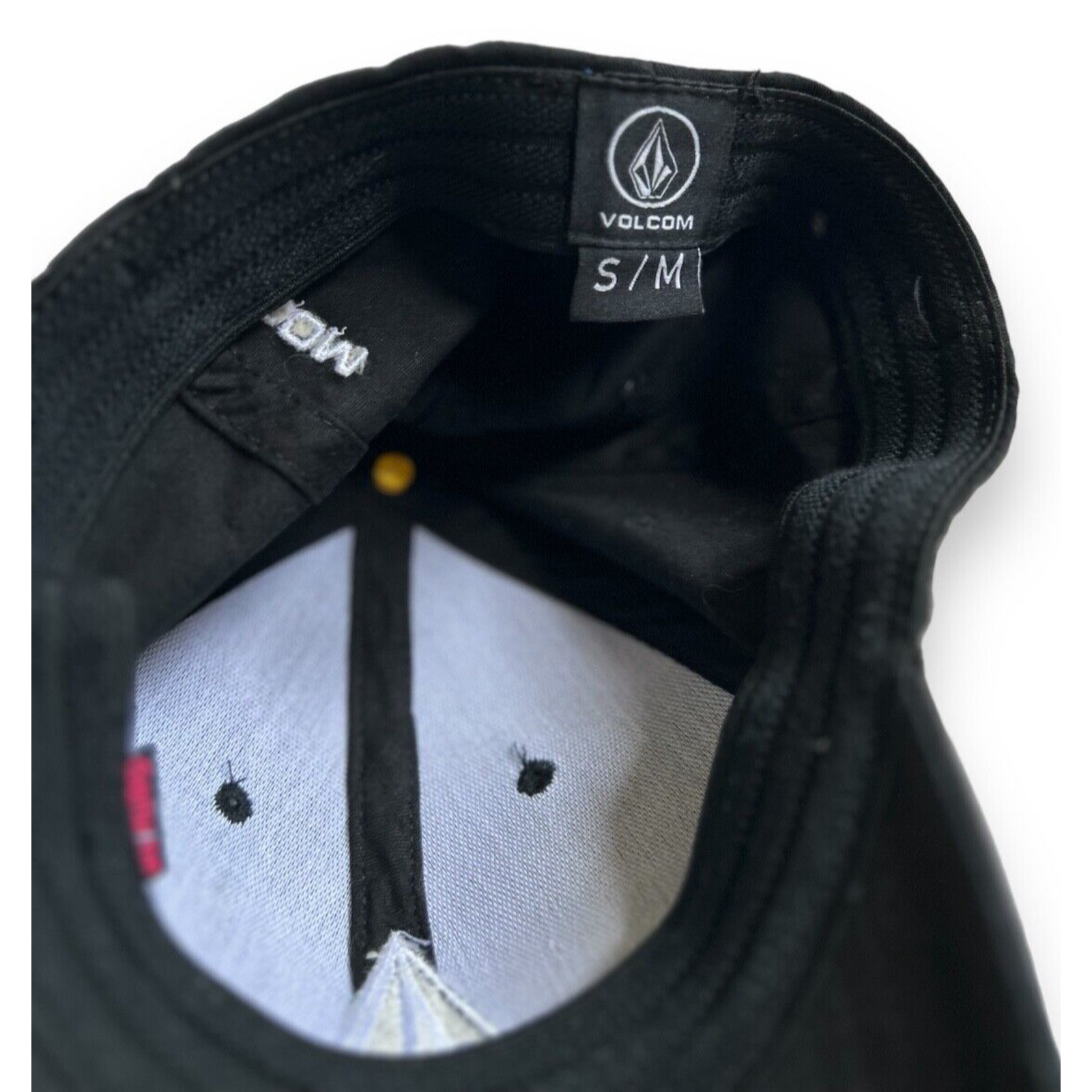 Volcom Youth Baseball Hat Unisex Black Size S/M White embroidered Stone ...