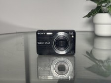 Sony Cyber-shot DSC-W120 7.2MP Digital Camera - Black Untested