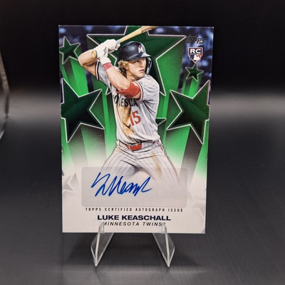 #ad #ad 2025 Topps Update Series Baseball Stars Auto Luke Keaschall Green 99 AU RC $55.00