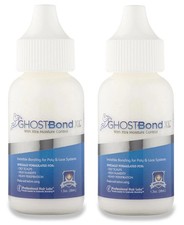 Ghost Bond XL Adhesive 1.3oz Pack of 2 Wig Glue Lace Toupee Waterproof
