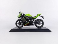 Aoshima 1/12 Scale Kawasaki Ninja ZX-25R Green Motorcycle Diecast Model Toy