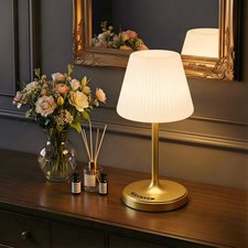 Cordless Table Lamp, Waterproof Shower Lamp, 4000mAh Rechargeable Table Lamps, 3