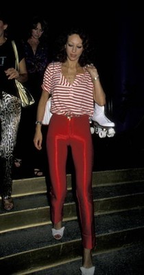 Marisa Berenson at the birthday party for Jacqueline Bisset Septem- Old Photo 1