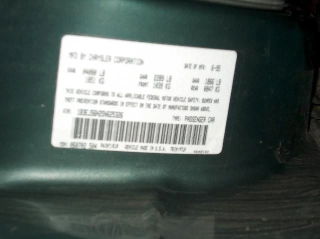 Chasis ECM ABS guardabarros derecho compatible con 95-97 CIRRUS 19180 Foto 2 de 4