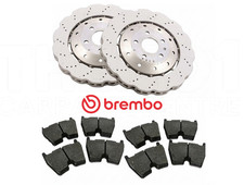DISCHI FRENO ANTERIORI PASTIGLIE BREMBO FORATE ONDULATE 365MM PER AUDI RS4 RS5 2012-2015