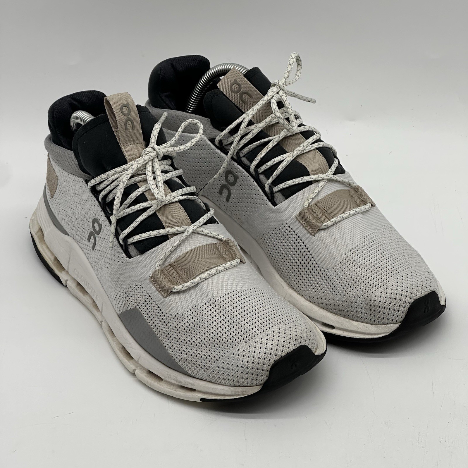 On Running Cloudnova White Sand Cloudtec Athletic… - image 1