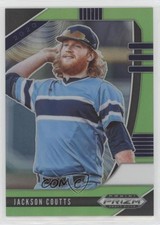 2020 Panini Prizm Draft Picks Lime Green Prizm 4/75 Jackson Coutts #PDP156 1s8
